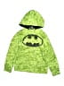Batman 100% Polyester Green Pullover Hoodie Size 8 - photo 1