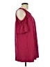 Bebop Burgundy 3/4 Sleeve Top Size L - photo 4