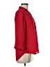 BCX Red 3/4 Sleeve Button-Down Shirt Size M - photo 4