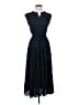 Pinch 100% Polyester Solid Black Casual Dress Size XS - photo 1
