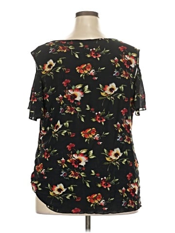 Siren Lily Short Sleeve Blouse (view 2)