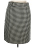Covington Houndstooth Black Casual Skirt Size 14 - photo 1