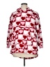 In mocean 100% Polyester Hearts Red Poncho Size XL (estimated) - photo 1