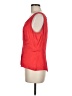 St. John Red Sleeveless Top Size M - photo 5