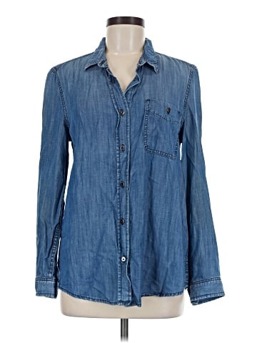 7 For All Mankind Long Sleeve Button-Down Shirt (view 1)