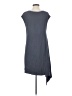 bryn WALKER Solid Gray Casual Dress Size S - photo 2