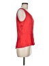 St. John Red Sleeveless Top Size M - photo 4