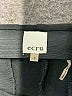 Ecru Solid Black Active Pants Size 6 - photo 7