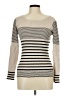 Fate Stripes Ivory Pullover Sweater Size L - photo 1