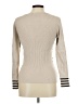 Fate Stripes Ivory Pullover Sweater Size L - photo 2