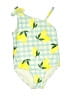 Carter's Print Yellow One Piece Swimsuit Size 5 - photo 1