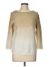 Ruby Rd. Metallic Gold Pullover Sweater Size L - photo 1