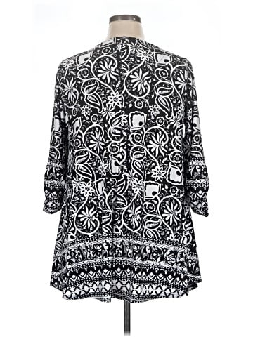 New Directions 3/4 Sleeve Blouse (view 2)