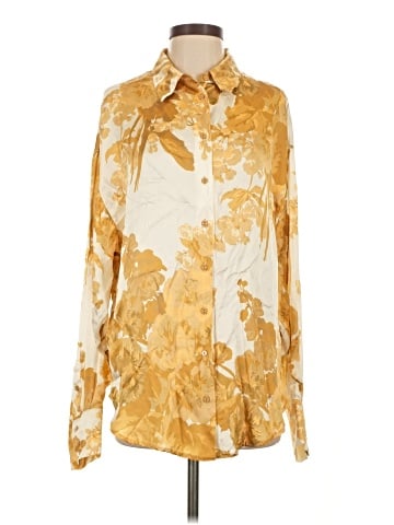 Gold Hawk Long Sleeve Blouse (view 1)