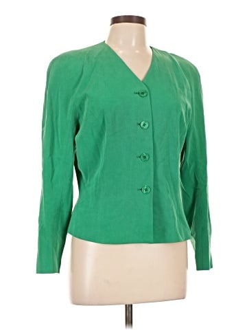 Lord & Taylor Long Sleeve Silk Top (view 1)