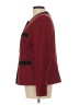 Le Suit 100% Polyester Houndstooth Red Blazer Size 12 - photo 5