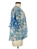 Umgee Blue 3/4 Sleeve Blouse Size M - photo 4