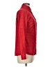 Columbia 100% Polyester Houndstooth Red Long Sleeve Blouse Size L (estimated) - photo 4