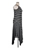 Wrapper Stripes Black Casual Dress Size 1X - photo 4