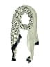 The Limited 100% Rayon Houndstooth Green Scarf One size - photo 1