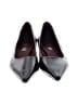 Zara 100% Leather Black Flats Size EU 38 - photo 2