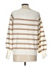 Boston Proper Stripes Ivory Pullover Sweater Size L - photo 2