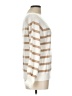Boston Proper Stripes Ivory Pullover Sweater Size L - photo 4