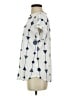 Unbranded Print Ivory Short Sleeve Blouse Size S - photo 5
