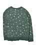 WES AND WILLY Stars Green Pullover Sweater Size 10 - photo 2