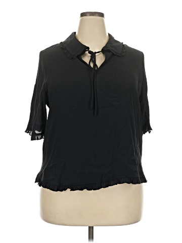 M&S 3/4 Sleeve Blouse (view 1)