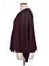 Allison Joy 100% Polyester Burgundy Long Sleeve Blouse Size XL - photo 5