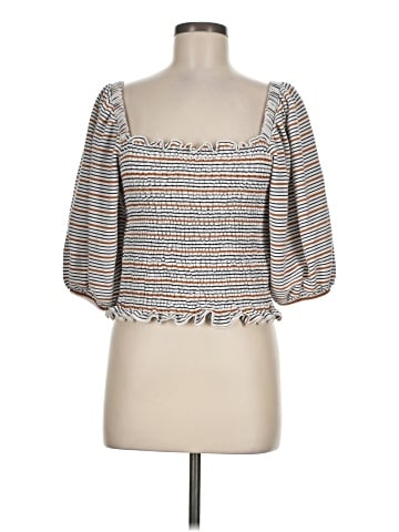 Ann Taylor LOFT 3/4 Sleeve Top (view 1)