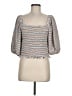 Ann Taylor LOFT Gray 3/4 Sleeve Top Size M - photo 1
