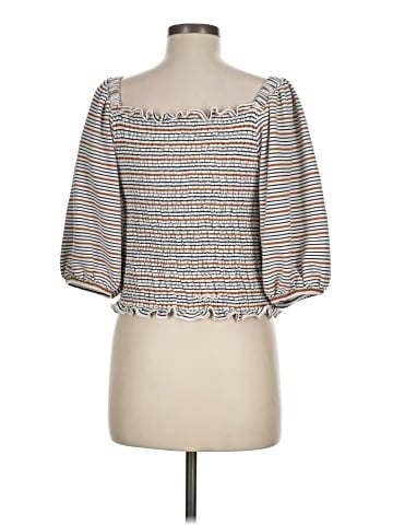Ann Taylor LOFT 3/4 Sleeve Top (view 2)