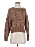 Lumiere Tweed Brown Pullover Sweater Size S - photo 1