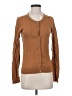 H&M 100% Cotton Brown Cardigan Size S - photo 1