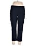 Zara Basic Solid Blue Active Pants Size 12 - photo 1
