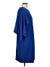 Roz & Ali Solid Blue Casual Dress Size 12 - photo 4