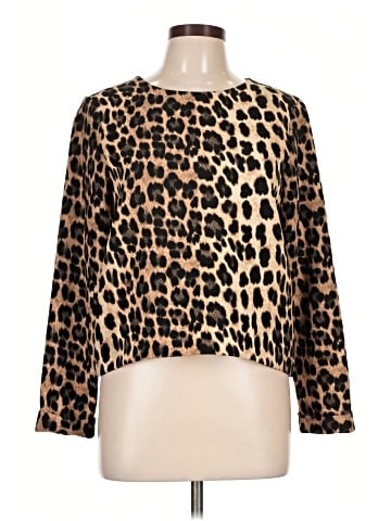 Zara Basic Long Sleeve T-Shirt (view 1)