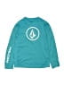 Volcom Teal Long Sleeve T-Shirt Size 7 - photo 1