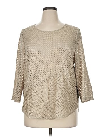 Travelers by Chico's 3/4 Sleeve Blouse (view 1)