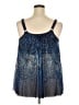 BLOOMCHIC Blue Tank Top Size 18 - photo 2