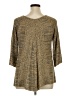 Faded Glory 100% Acrylic Gold Pullover Sweater Size 16 - 18 - photo 2