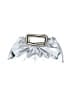 Maje Metallic Silver Clutch One size - photo 1