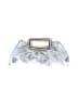 Maje Metallic Silver Clutch One size - photo 2