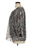 Alyx 100% Polyester Silver 3/4 Sleeve Blouse Size 0X - photo 5