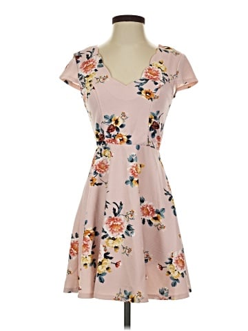 THREE PINK HEARTS Casual Dress (view 1)