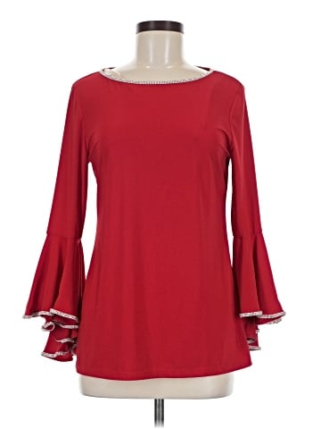 MSK Long Sleeve Blouse (view 1)