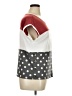 Moa Moa Color Block Red Short Sleeve Top Size XL - photo 4