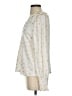 Boden 100% Cotton Polka Dots Gold Ivory Long Sleeve Blouse Size 4 - photo 5